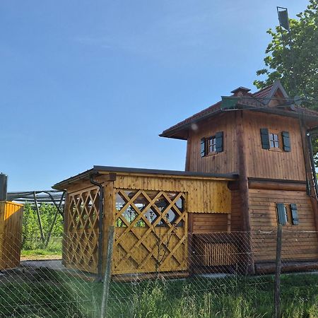 Unique wooden holiday house in nature Lukovica pri Domžalah Extérieur photo