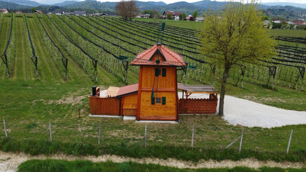 Unique wooden holiday house in nature Lukovica pri Domžalah Extérieur photo