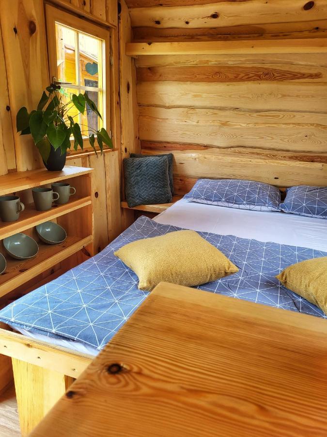 Unique wooden holiday house in nature Lukovica pri Domžalah Extérieur photo