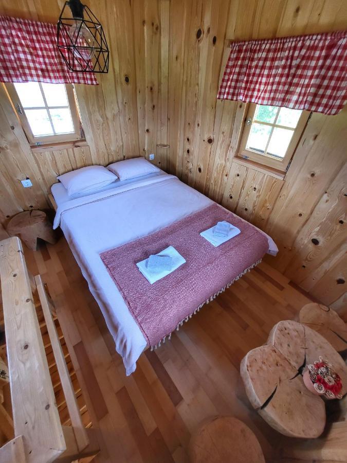 Unique wooden holiday house in nature Lukovica pri Domžalah Extérieur photo