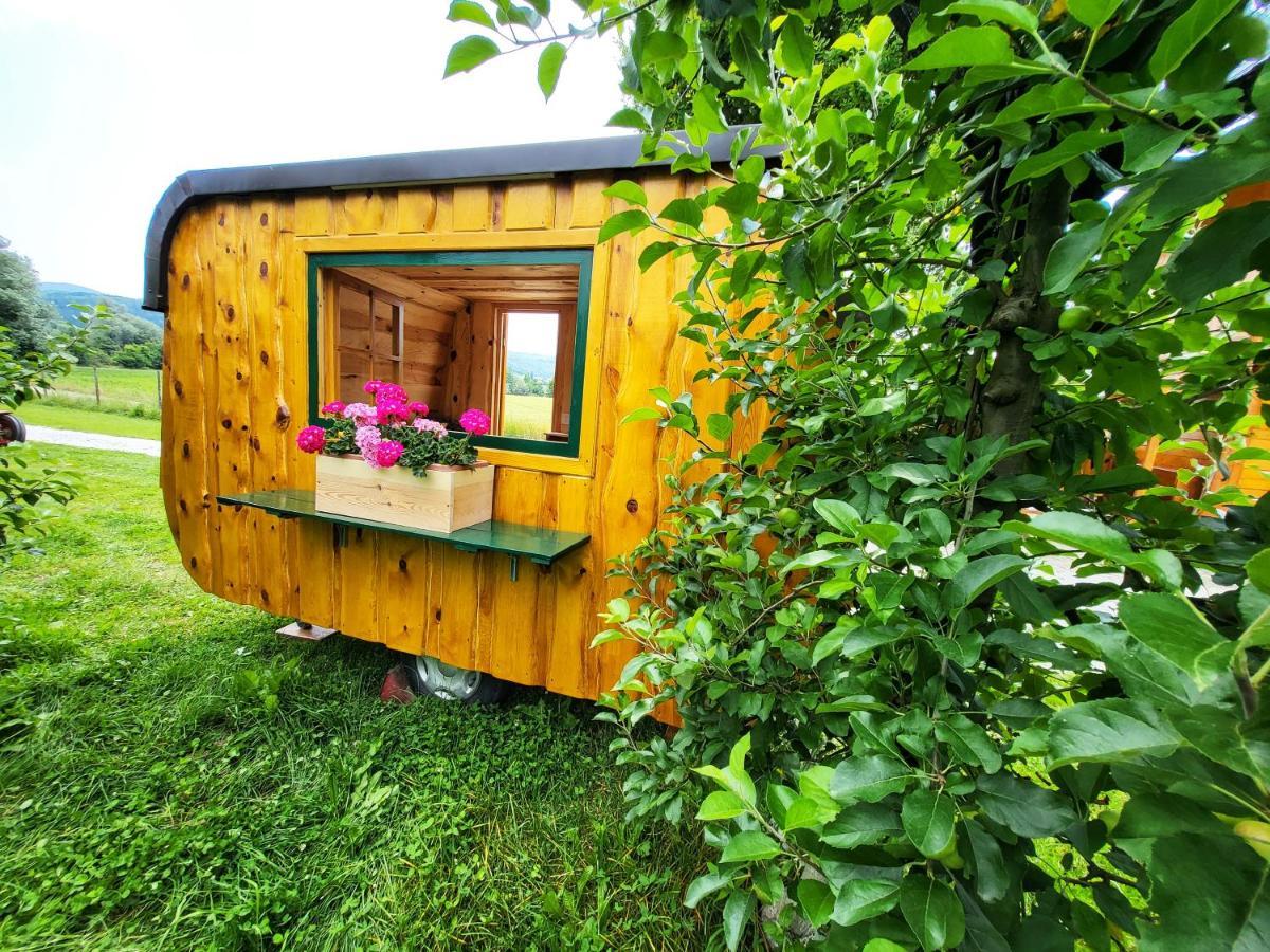 Unique wooden holiday house in nature Lukovica pri Domžalah Extérieur photo