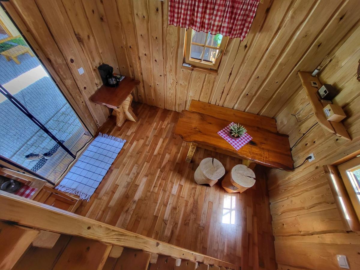 Unique wooden holiday house in nature Lukovica pri Domžalah Extérieur photo