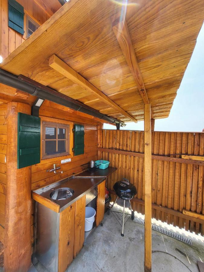 Unique wooden holiday house in nature Lukovica pri Domžalah Extérieur photo