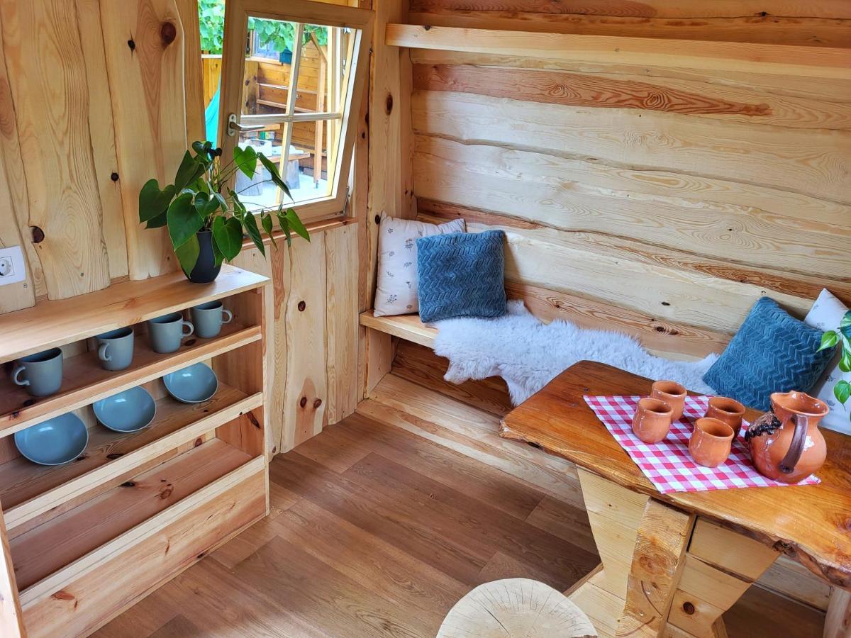 Unique wooden holiday house in nature Lukovica pri Domžalah Extérieur photo