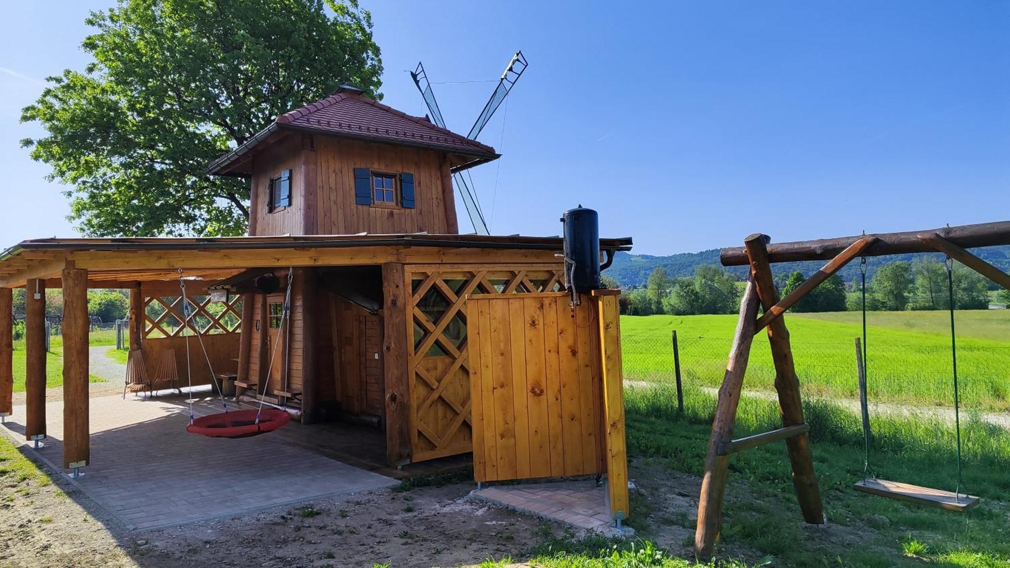 Unique wooden holiday house in nature Lukovica pri Domžalah Extérieur photo